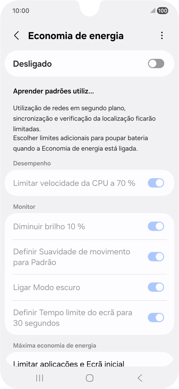 Prima o indicador sob 