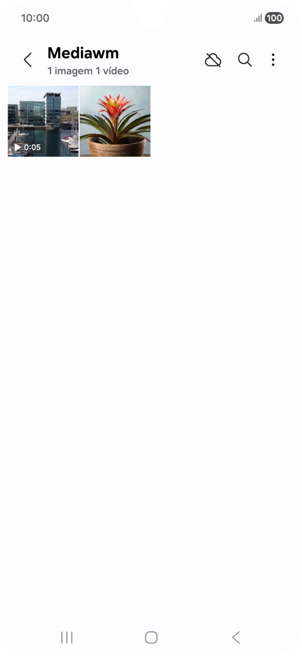 Prima durante um momento uma imagem ou um vídeo.