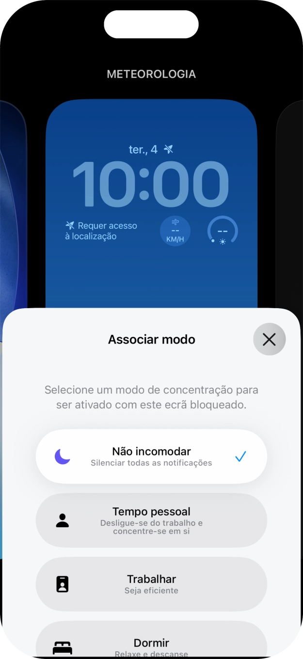 Prima o ícone de encerramento.