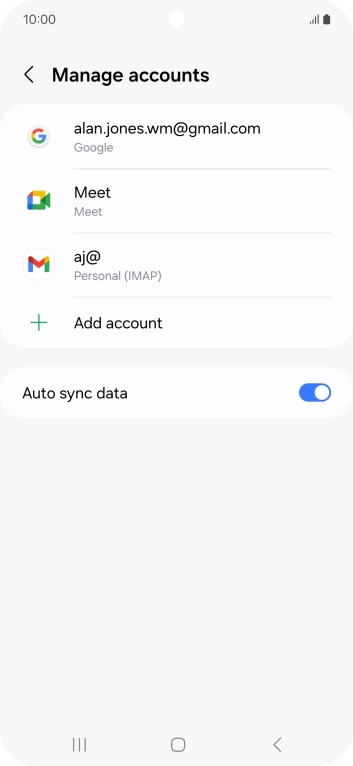 Press the Home key to return to the home screen. Press the Home key to return to the home screen.