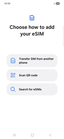 Press Scan QR code.