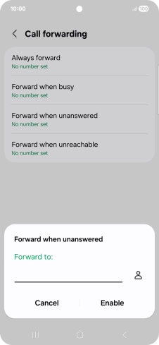 Key in 901 and press Enable.