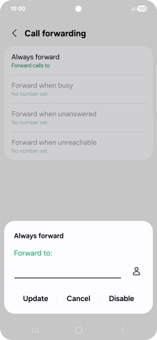 Press Disable.