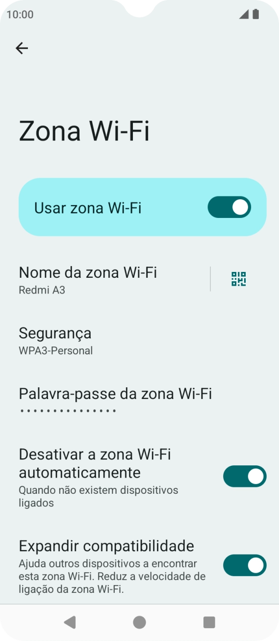 Prima a tecla de início para terminar e voltar ao ecrã inicial.