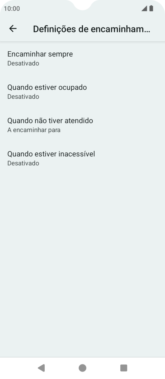Prima a tecla de início para terminar e voltar ao ecrã inicial.