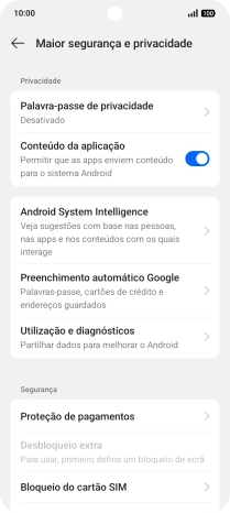 Prima Bloqueio do cartão SIM.