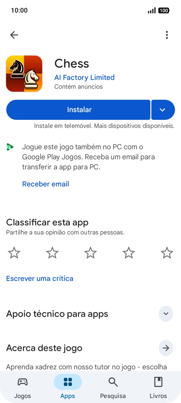 Para voltar ao ecrã inicial, deslize o dedo de baixo para cima a partir da base do ecrã.