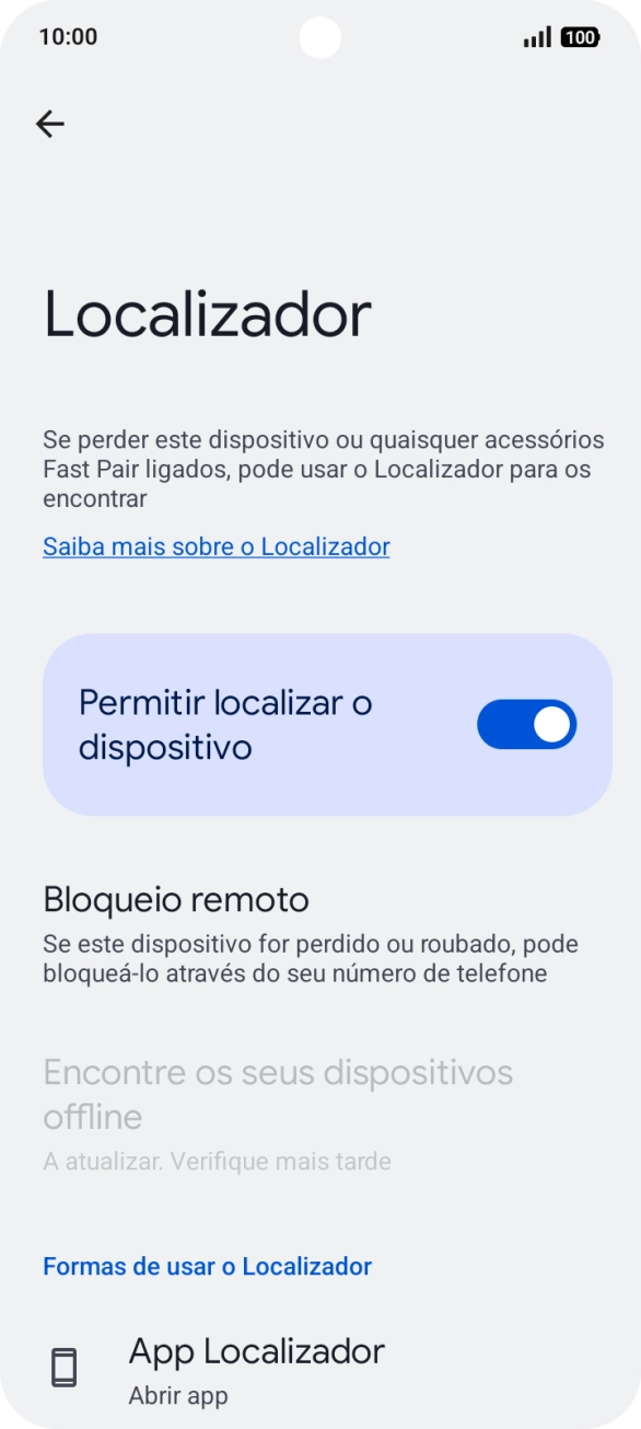 Para voltar ao ecrã inicial, deslize o dedo de baixo para cima a partir da base do ecrã.
