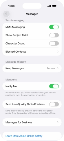 Slide your finger upwards starting from the bottom of the screen to return to the home screen.