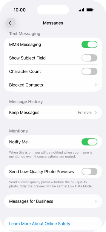 Slide your finger upwards starting from the bottom of the screen to return to the home screen.