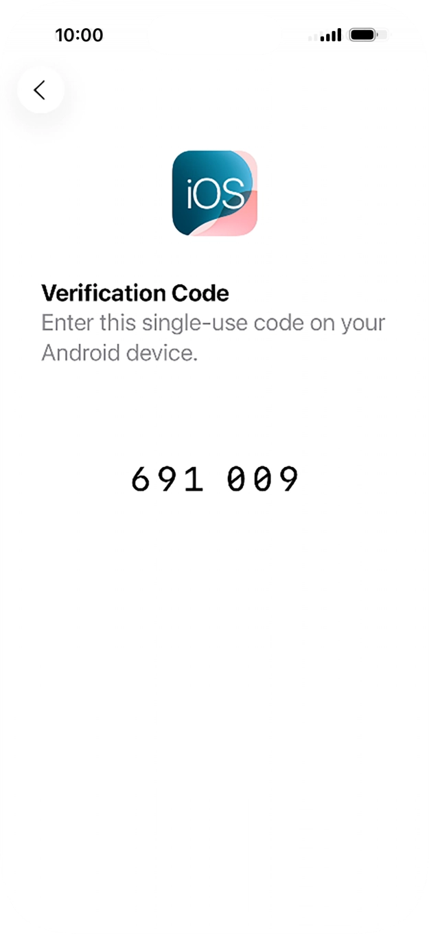 Follow the instructions on the screen and in the 'Move to iOS' app to transfer the content from the Android phone to your phone and set up your phone and prepare it for use.