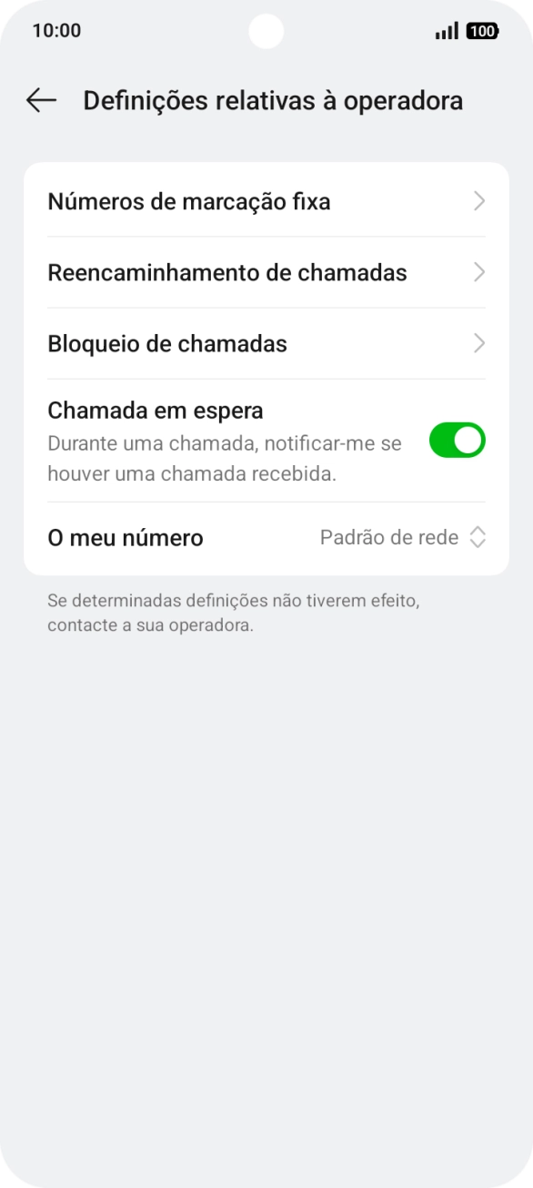 Prima Reencaminhamento de chamadas.