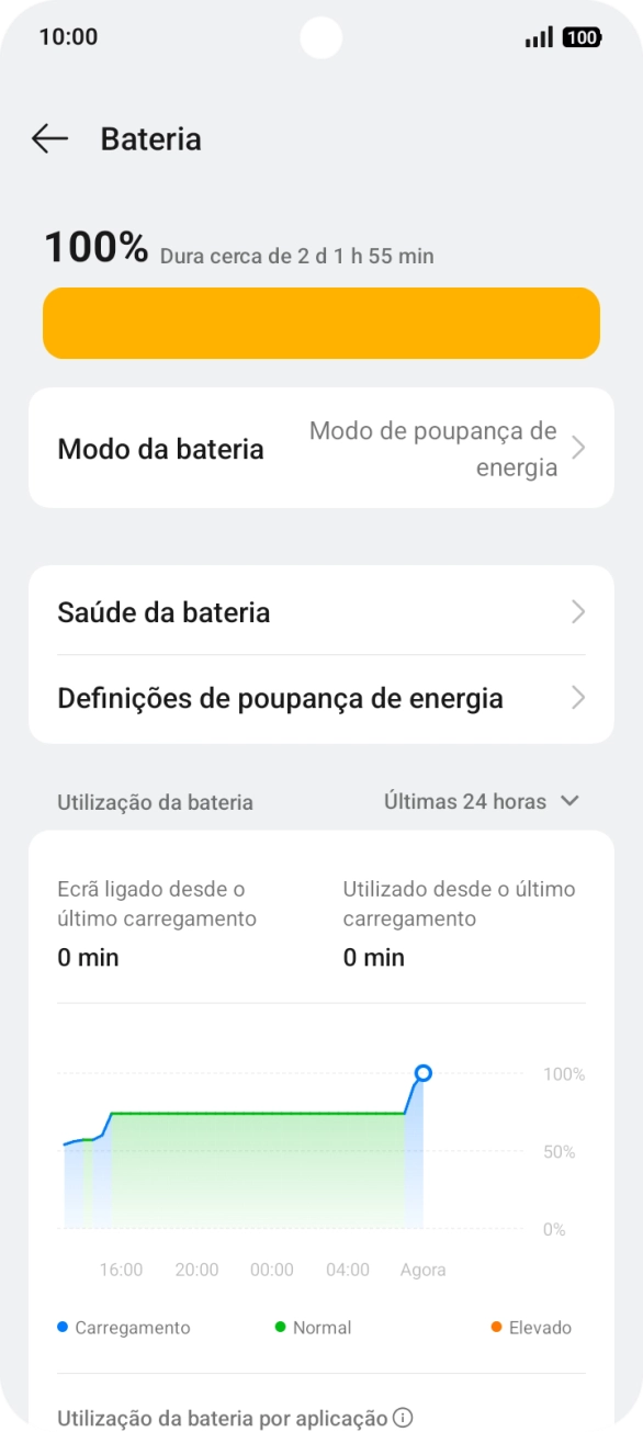 Para voltar ao ecrã inicial, deslize o dedo de baixo para cima a partir da base do ecrã.