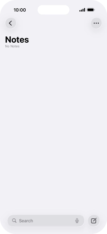 Slide your finger upwards starting from the bottom of the screen to return to the home screen.