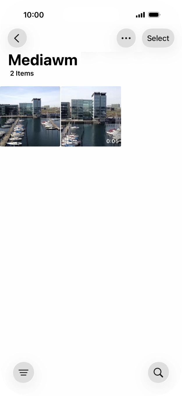 Open the app or screen you want to record.