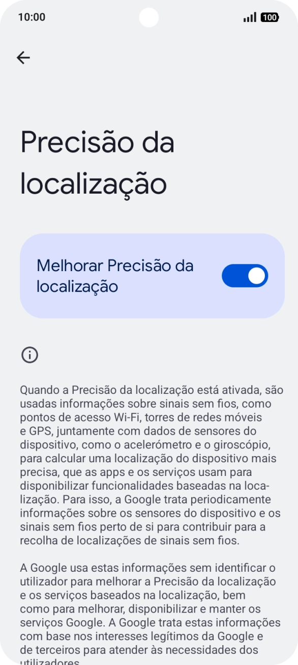 Se premir o indicador junto a 