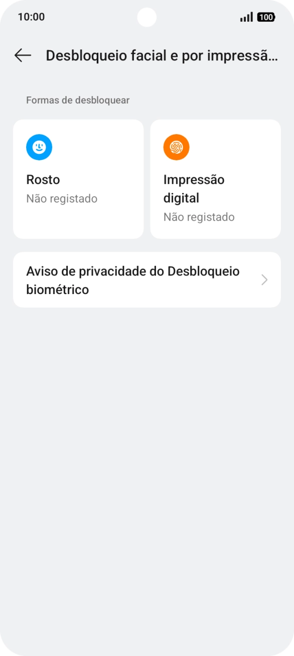 Prima Impressão digital.