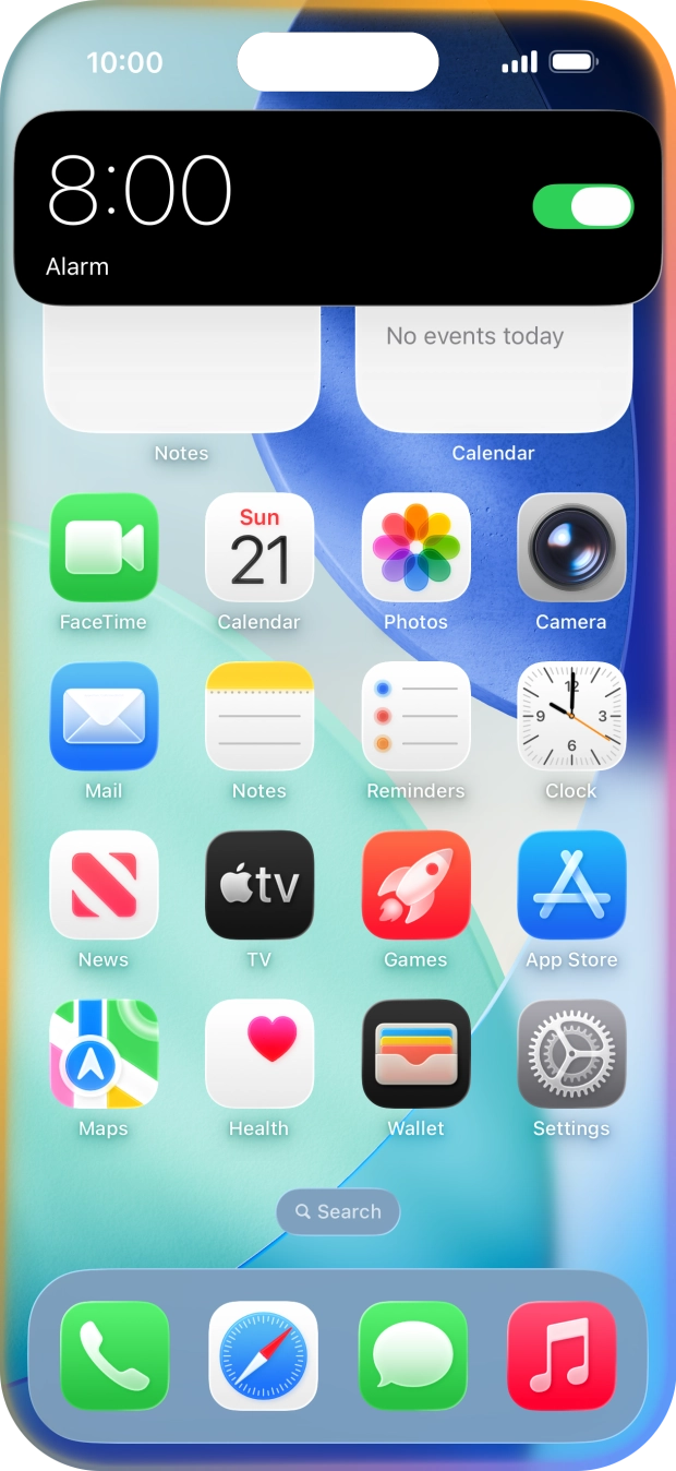 Say, in your own words, what you would like your phone to do, e.g.: OPEN CAMERA or SET AN ALARM.