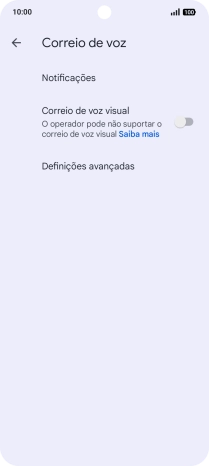 Prima Definições avançadas.