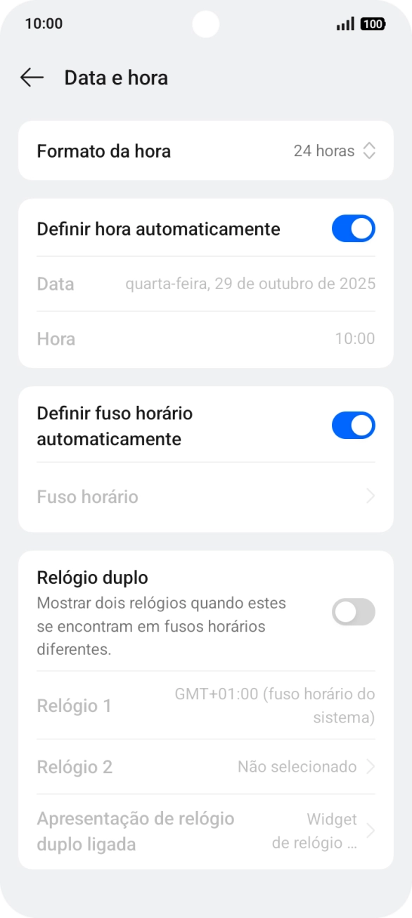 Para voltar ao ecrã inicial, deslize o dedo de baixo para cima a partir da base do ecrã.