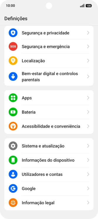 Prima Segurança e privacidade.