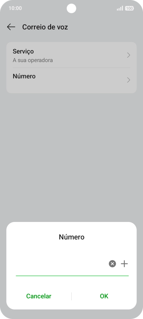 Introduza 123 e prima OK.