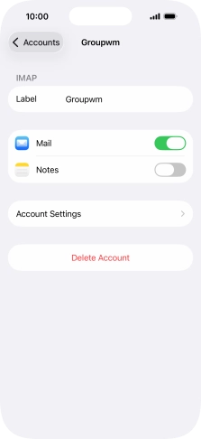 Press Account Settings. Press Account Settings.