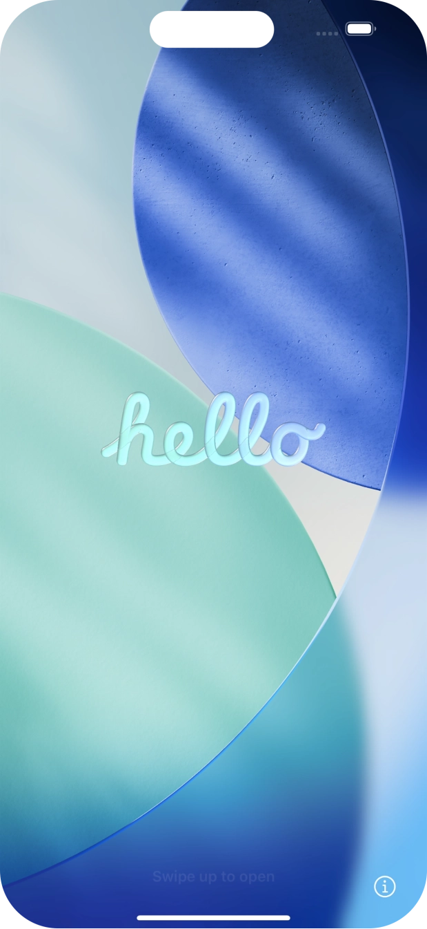 Húzd az ujjad felfelé a kijelző aljáról. Húzd az ujjad felfelé a kijelző aljáról.