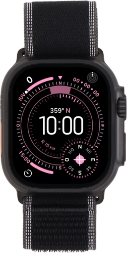 Imagen 1: Vista frontal del Apple Watch Ultra 3 - Black