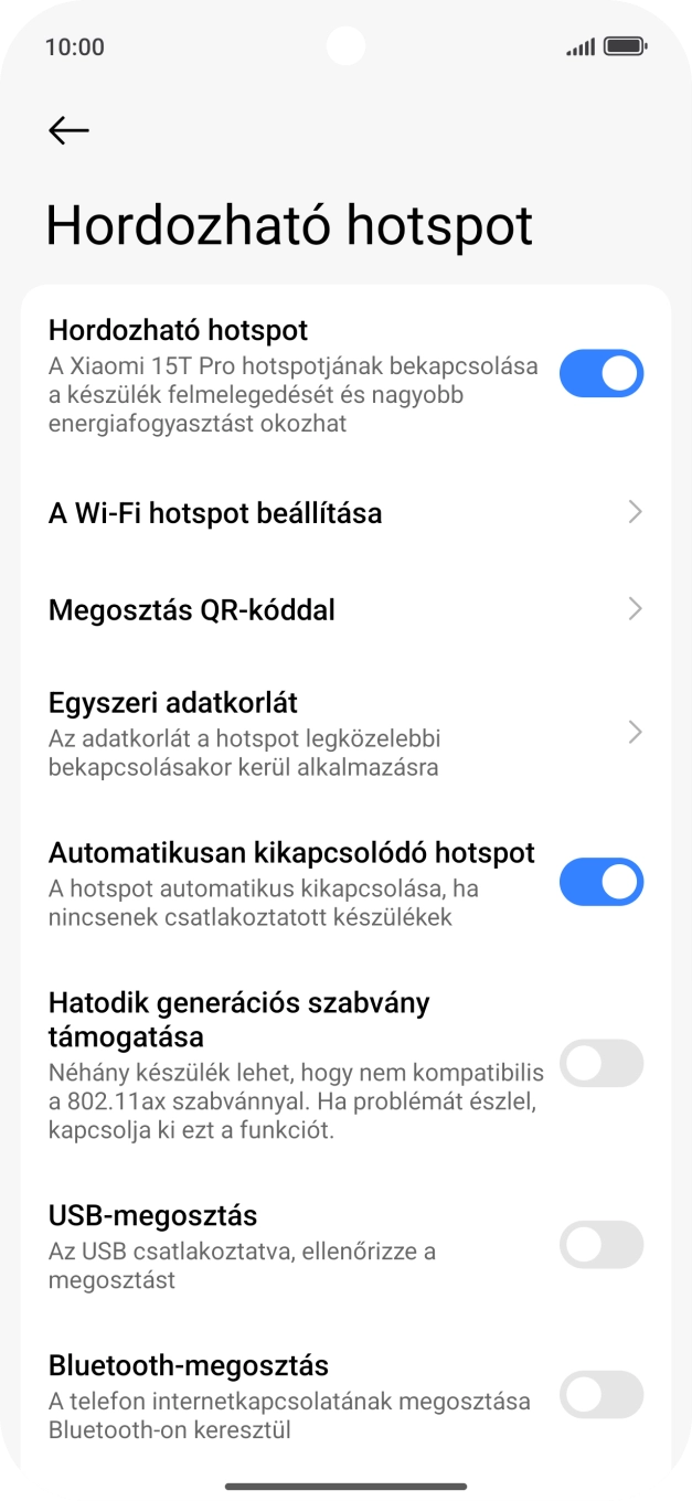 Húzd az ujjad felfelé a kijelző aljáról, hogy visszatérj a kezdőképernyőhöz.