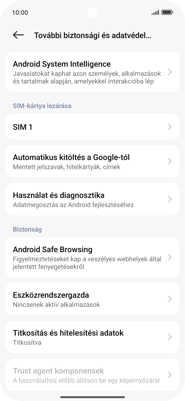 Válaszd a SIM-kártya nevét.