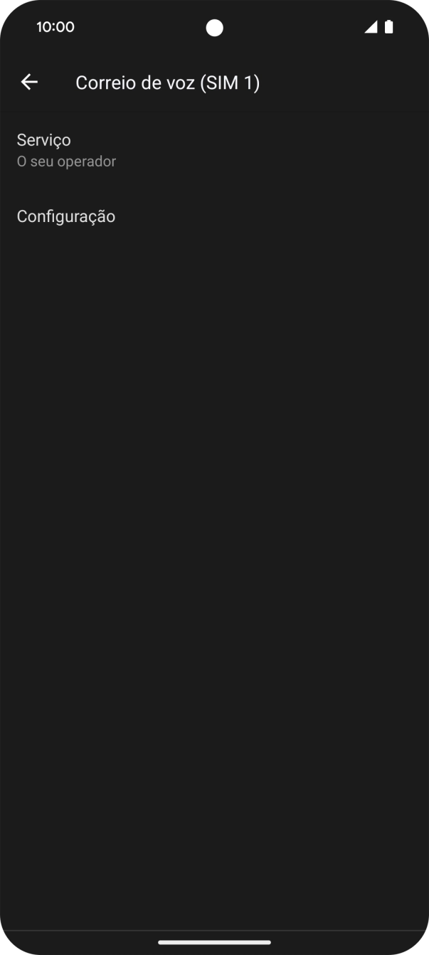 Prima Configuração.