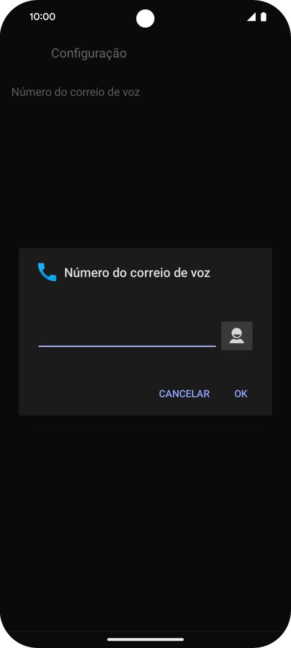 Introduza 123 e prima OK.