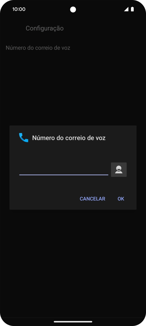 Introduza 123 e prima OK.