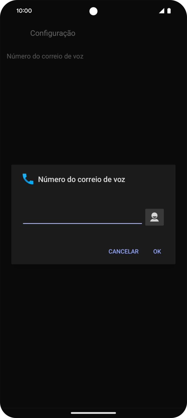 Introduza 123 e prima OK.