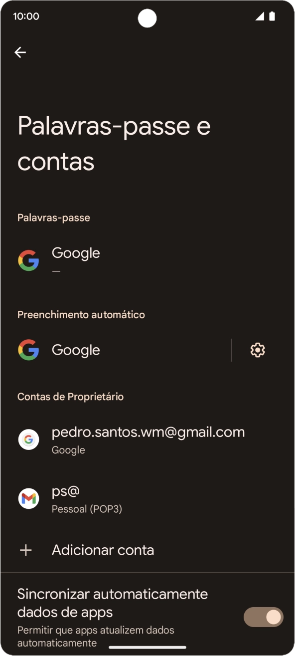 Para voltar ao ecrã inicial, deslize o dedo de baixo para cima a partir da base do ecrã.