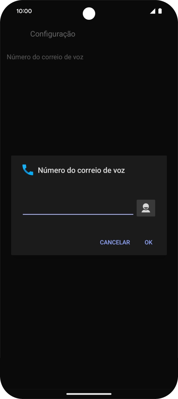 Introduza 123 e prima OK.