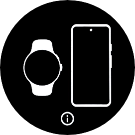 Prima o ícone de informações.