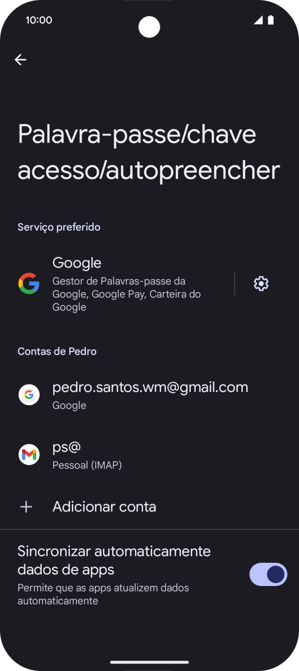 Para voltar ao ecrã inicial, deslize o dedo de baixo para cima a partir da base do ecrã.