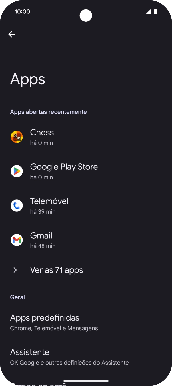 Prima Ver as (X) apps.