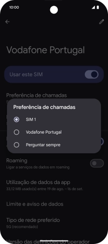 Prima a definição pretendida.