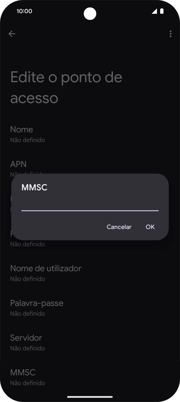 Introduza http://mms.vodafone.pt/servlets/mms e prima OK.