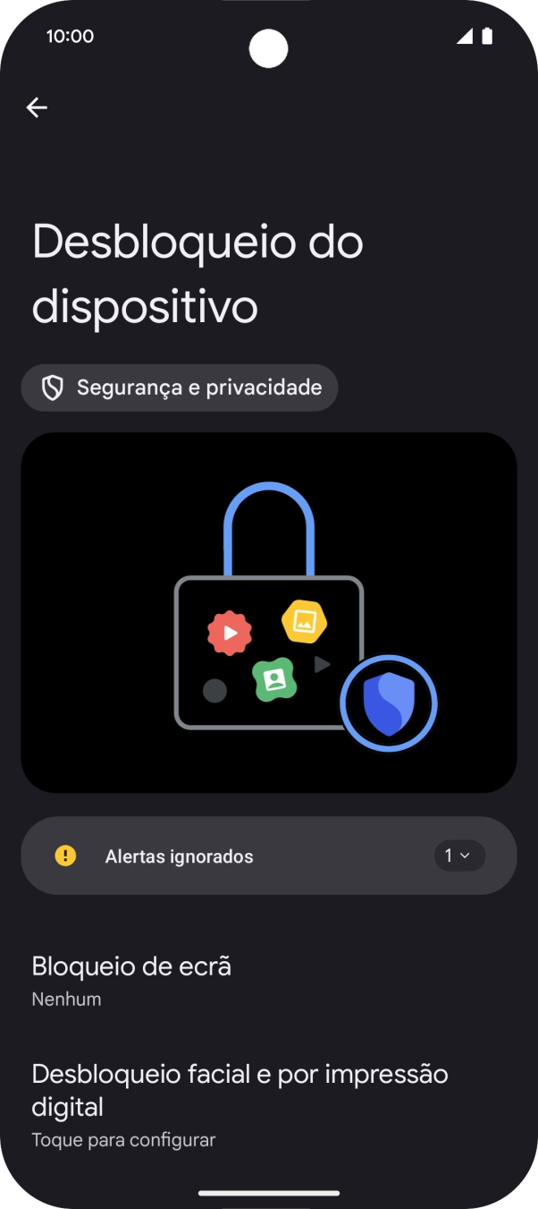 Para voltar ao ecrã inicial, deslize o dedo de baixo para cima a partir da base do ecrã.