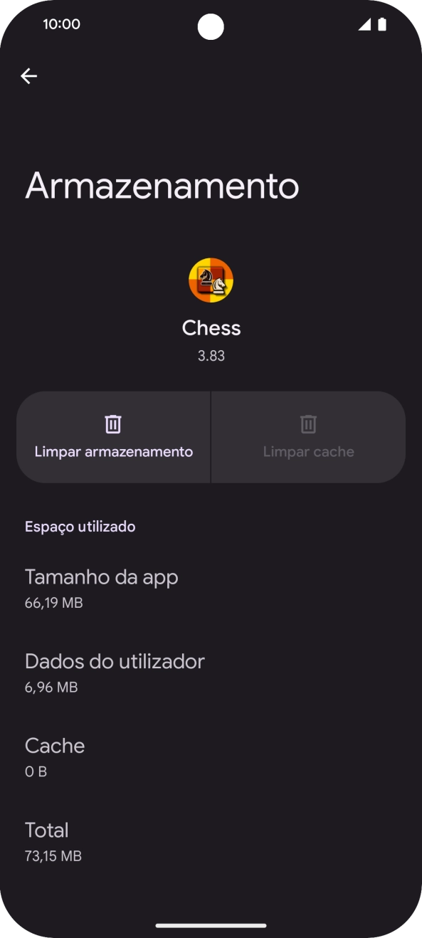 Para voltar ao ecrã inicial, deslize o dedo de baixo para cima a partir da base do ecrã.