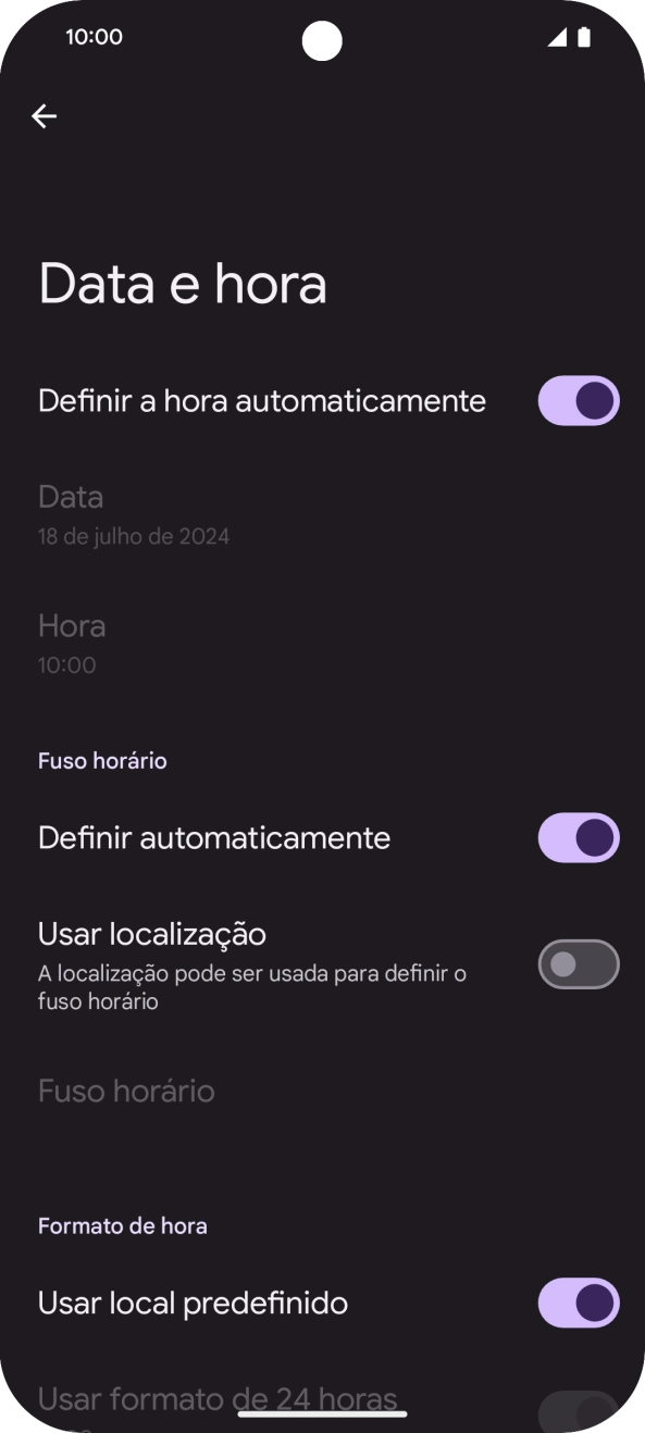 Para voltar ao ecrã inicial, deslize o dedo de baixo para cima a partir da base do ecrã.