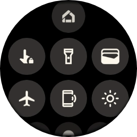 Prima a função pretendida para abrir uma aplicação ou para ativar ou desativar a função.