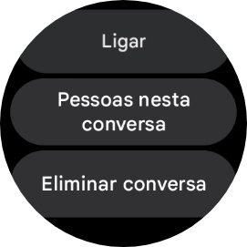 Prima Eliminar conversa.