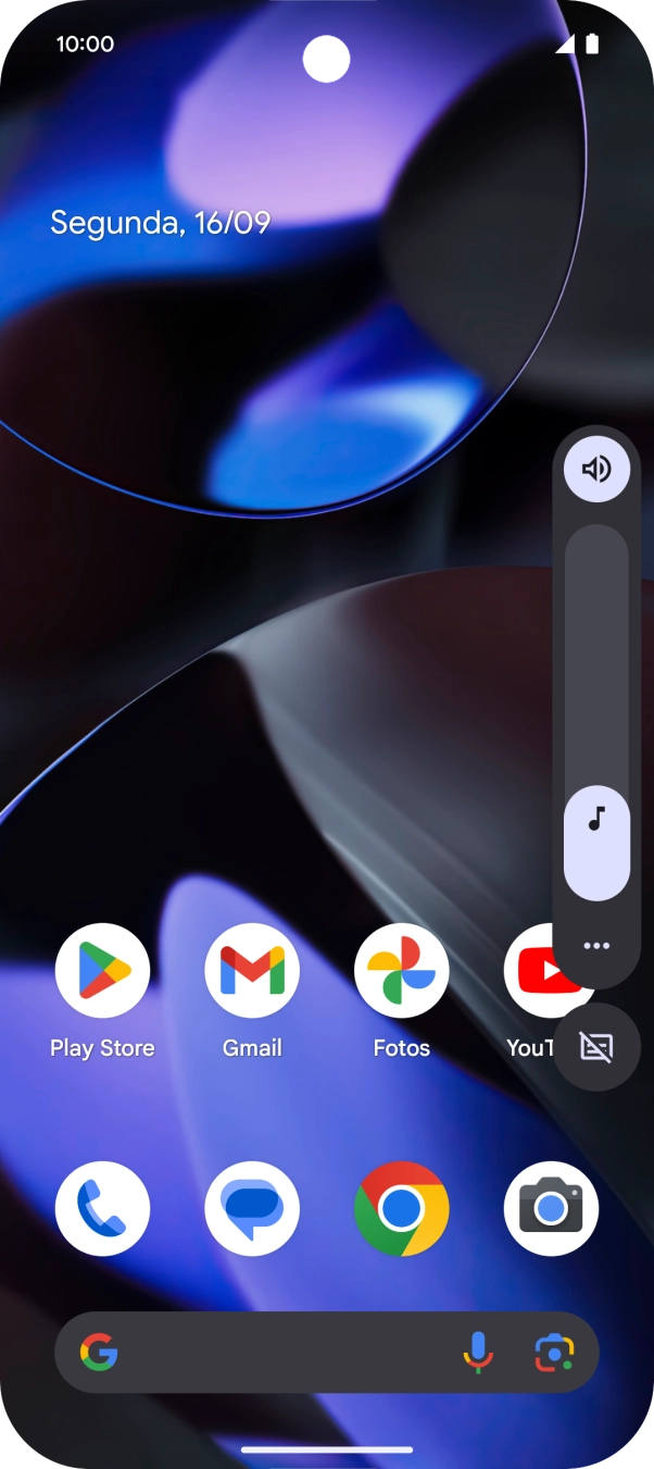 Prima o ícone de perfil.