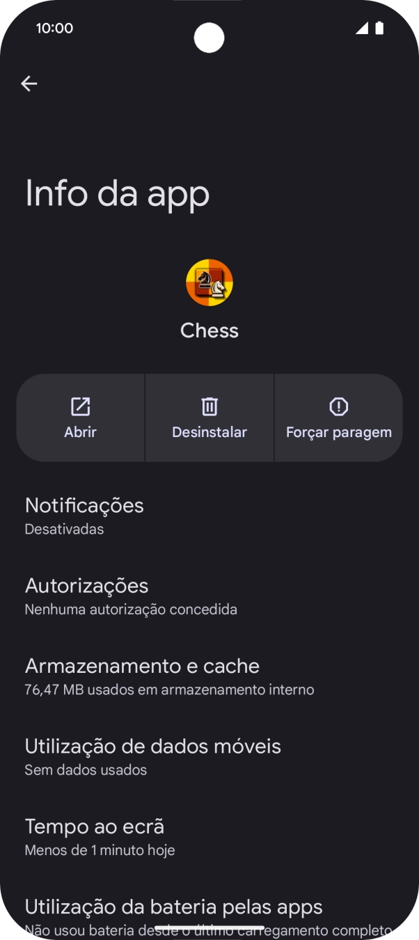 Prima Armazenamento e cache.