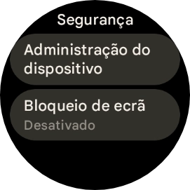 Prima Bloqueio do ecrã.